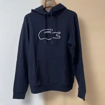 라코스테 네이비 후드티 US S
