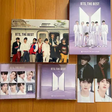 BTS THE BEST 초회 한정판 B.C, CD 2매 세트