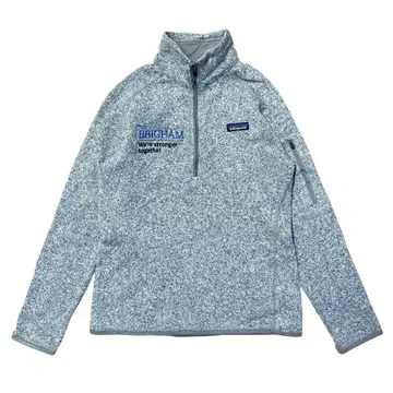 파타고니아 여성용 베터 스웨터 하프 지퍼 플리스 그레이