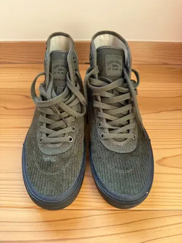 VANS x GILBERT CROCKETT 하이 코듀로이 카키