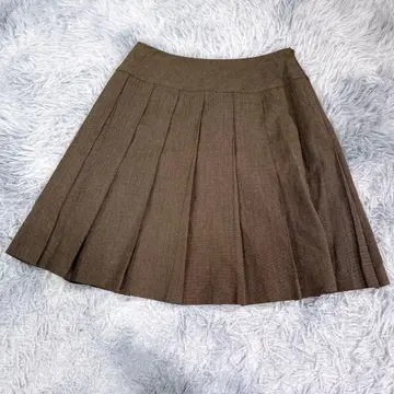 Aylesbury 미디 스커트 브라운 얇은 소재 여성용