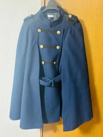 axes femme 엑시즈팜 나폴레옹풍 코트 네이비