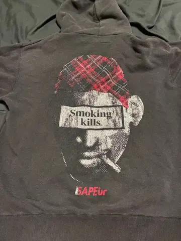 SAPEur 스모킹 킬즈 후드티