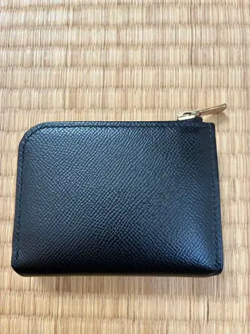 88403(바야시 레더) 더비 L자 지퍼 하프 지갑