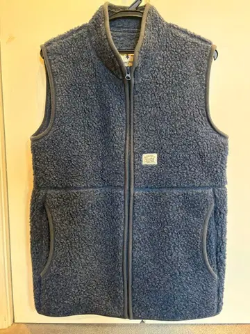 Snow Peak 플리스 베스트 네이비