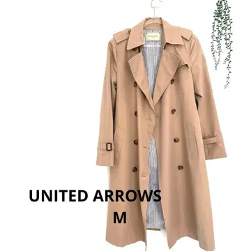 UNITED ARROWS 베이지 트렌치코트 A라인 M 38