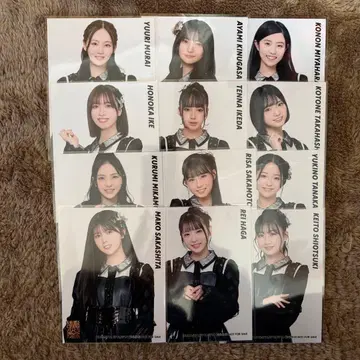 NMB48 [ 청춘의 데드라인 ] 봉입 생사진 12장