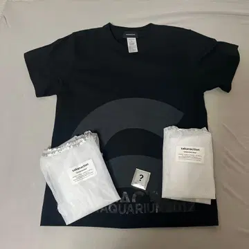 SAKANATRION 블랙 T셔츠 세트