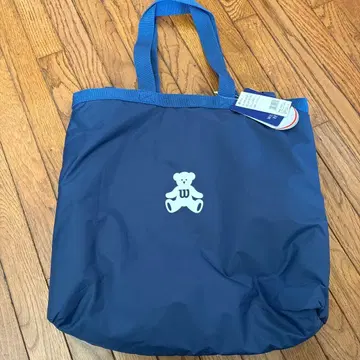 WILSON BEAR 네이비 토트백