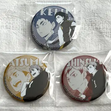 하이큐!! TO THE TOP 점프! 트레이딩 캔뱃지 세트