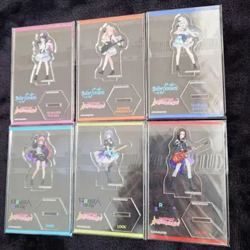 뱅드림 아크릴 스탠드 6세트