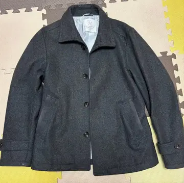 다크 그레이 버튼식 코트 (유나이티드 애로우즈)