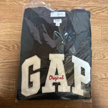 Gap 30주년 로고 맨투맨 블랙 셔츠 완판템 L 사이즈