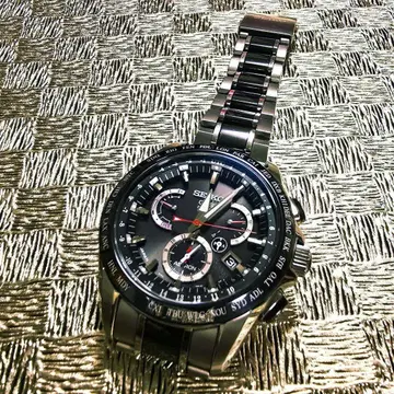 SEIKO ASTRON 블랙 손목시계