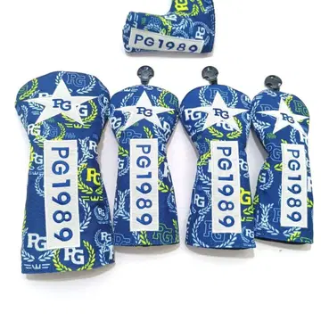 PG 1989 골프 클럽용 헤드커버 4개 세트