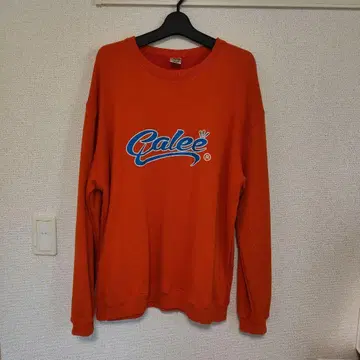 calee 오렌지 맨투맨 XL