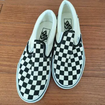 Vans 체커 패턴 슬립온