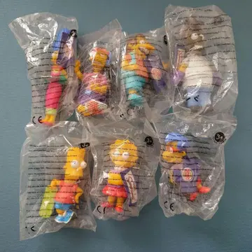 더 심슨 미니 피규어 7개 세트