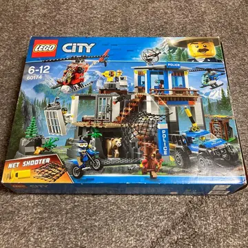 LEGO 시티 60174 산악 경찰 본부 중고 상자 설명서 전 5권