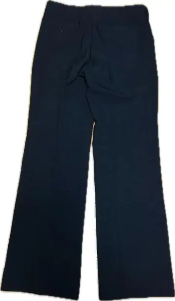 Vintage 우에스기 슈헤이 블랙 와이드 세미 플레어 슬랙스