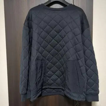 워크맨 퀼트 포켓 풀오버 네이비 L 사이즈