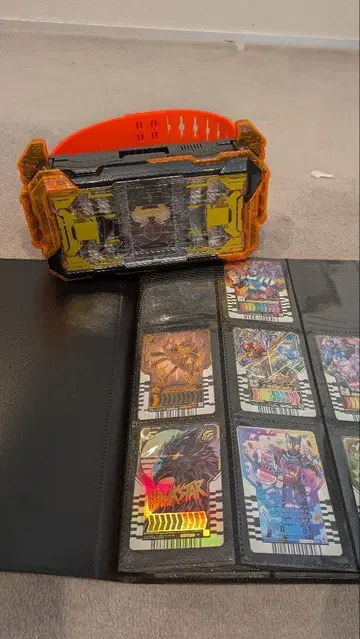 가면라이더 갓차드 변신 벨트와 카드 세트 레어