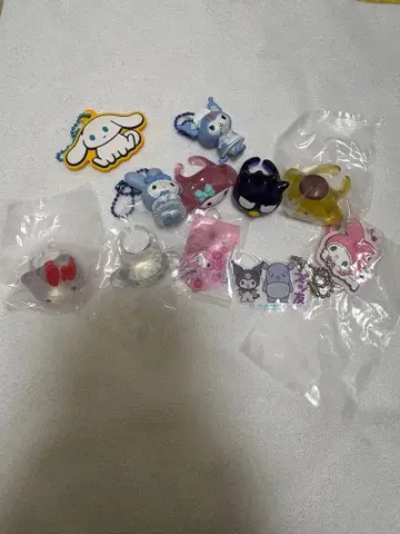 산리오 가챠가챠 세트