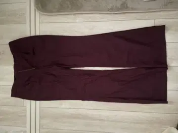 HARE TR 스트레이트 플레어 팬츠 ( 와인 레드 )