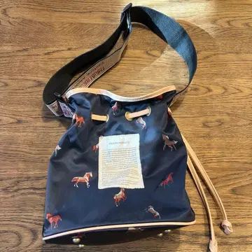 시어터 프로덕츠 말 프린트 숄더백