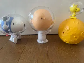 스누피 우주비행사 피규어 세트