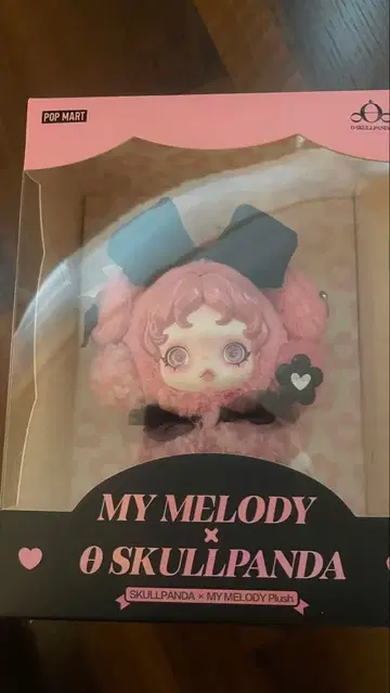 MY MELODY 스컬팬더 SKULLPANDA POPMART 산리오