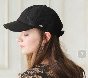 토카 TOCCA 레이스 캡 모자 블랙