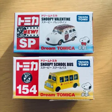 드림 토미카 PEANUTS 미니카 세트