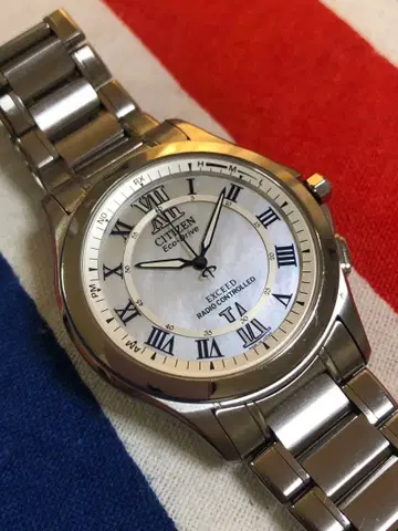 CITIZEN EXCEED 에코 드라이브 전파 시계