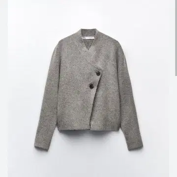 ZARA 니트 랩 가디건