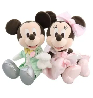 미키 & 미니 봉제 인형 세트