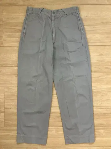 BIGYANK 빅양크 USA 60s 코튼 워크 팬츠 그레이