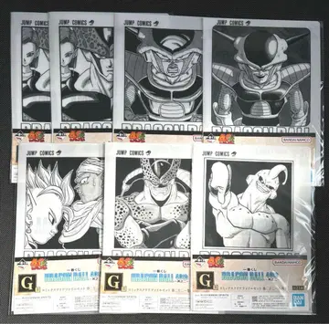 드래곤볼 제일복권 40주년 제2탄 G상 클리어 파일 세트