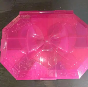 펄러비즈 세트 하트형 수납 박스 핑크