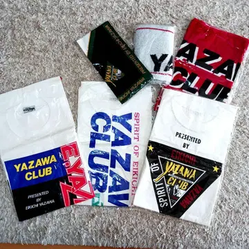 EIKICHI YAZAWA YAZAWA CLUB 티셔츠 타월 등 6점