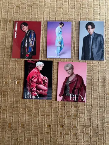 FANTASTICS 야기 유세이 트레이딩 카드 세트