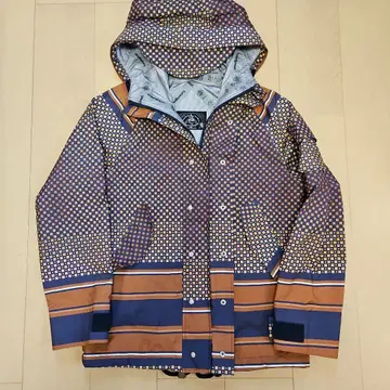 bal 발 올 패턴 스카프 패턴 퍼텍스 마운틴 파카