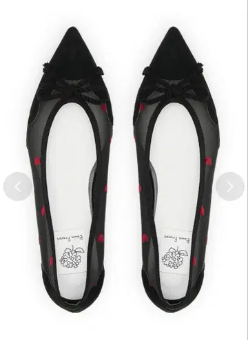 엠마 프란시스 하트 플로키 튤 발레 슈즈