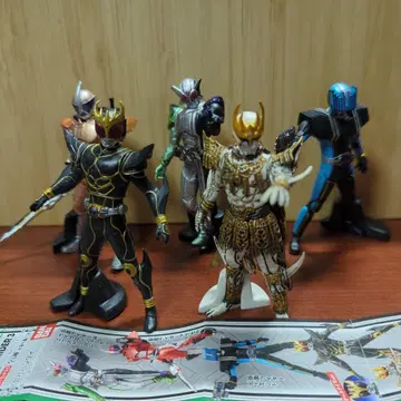 DG 가면라이더 3 피규어 5종 세트