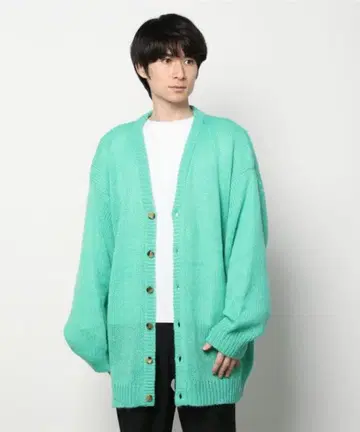 URU MOHAIR LONG CARDIGAN 모헤어 가디건