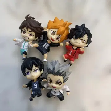 하이큐!! 미니 피규어 6체 세트
