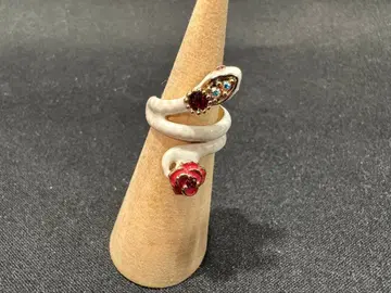 ANNA SUI 안나수이 백사 이어커프 뱀