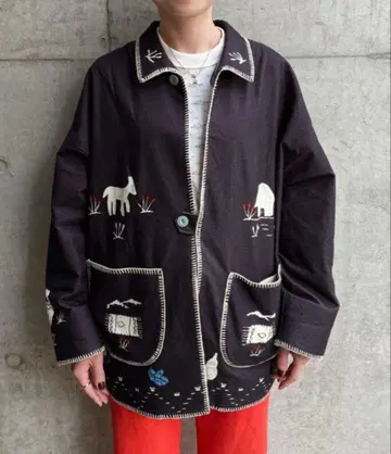 BEAMS BOY 빔즈 보이 보이 멕시칸 자켓