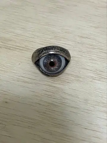 의안 실버 반지