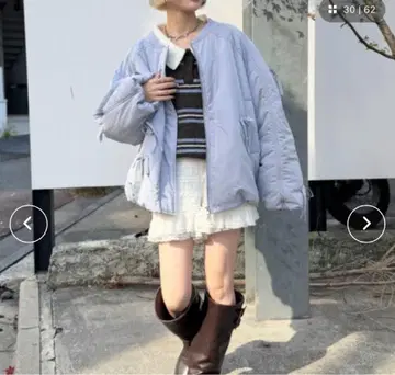 Wcloset 충전솜 점퍼 택 포함 새상품